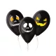 Halloween Faces léggömb, lufi 3 db-os 12 inch (30 cm)
