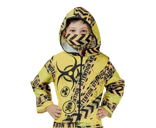 Védőruha Yellow jelmez 110/120 cm