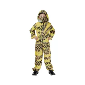 Védőruha Yellow jelmez 120/130 cm