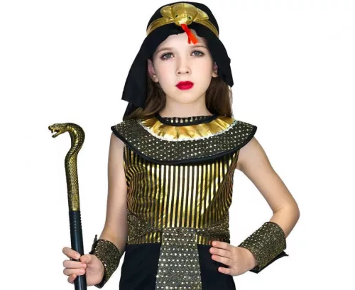Egyiptomi királynő Black jelmez 110/120 cm