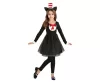 Cica lány Black jelmez 110/120 cm
