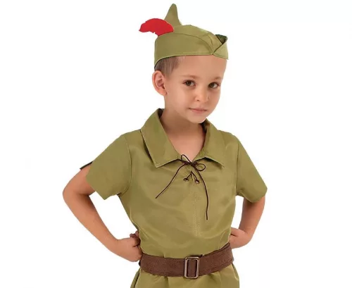 Erdei hős Green jelmez 110/120 cm
