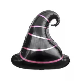 Boszorkány kalap Black fólia lufi 51 cm