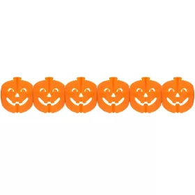 Halloween Tök papír girland 300 cm