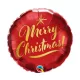 Karácsony Merry Christmas Red fólia lufi 46 cm