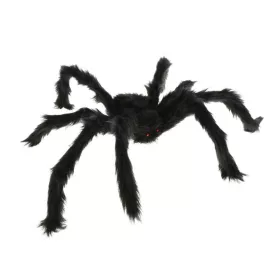 Óriás pók Black dekoráció 60 cm