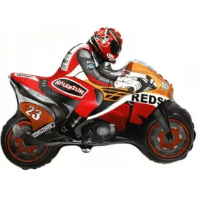 Motor Orange Red fólia lufi 31 cm (WP)