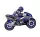 Motor Blue fólia lufi 31 cm (WP)