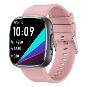   Activa Aura női okosóra, pink, bluetooth EKG és vércukormérő