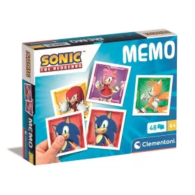   Clementoni Sonic a sündisznó Characters memóriajáték 48 db-os  II. osztály