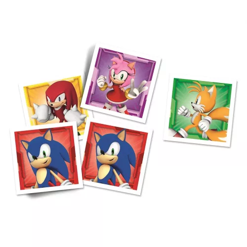 Clementoni Sonic a sündisznó Characters memóriajáték 48 db-os  II. osztály