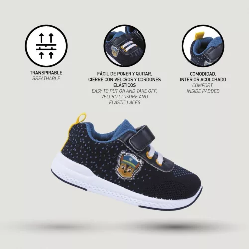 Mancs Őrjárat Blue utcai cipő tornazsákkal 22 II. osztály