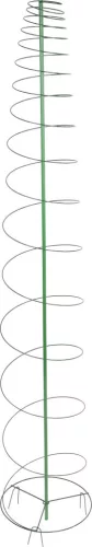 Növénytámasz, Strend Pro Garden GreenGarden Toma, zöld, 165 x 30 cm, spirál rúd, paradicsomhoz és kúszónövényekhez, 3 db klipsz