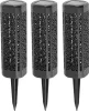 Napelemes kerti lámpa, Strend Pro Garden Kang, fekete, 31 cm, 1 LED, melegfehér fény, vízálló, 3 db