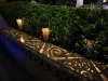 Napelemes kerti lámpa, Strend Pro Garden Kang, fekete, 31 cm, 1 LED, melegfehér fény, vízálló, 3 db