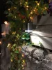 Napelemes fali lámpa, Strend Pro Garden, ezüst, 9 x 12 x 14 cm, 2 LED, rozsdamentes acél és műanyag, akkumulátoros, automatikus kapcsolás, fehér fény