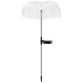   Napelemes kerti lámpa, Strend Pro Garden Meduse, 75 cm, színváltós, optikai szálas, akkumulátoros, földbe szúrható