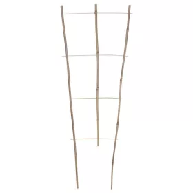   Növénytámasz, Strend Pro Garden BEK18, bambusz, 90 x 40 cm, rácsos, natúr, kúszónövényekhez, beltéri és kültéri használatra, 10 db-os csomag