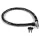 Kerékpárzár, Strend Pro LH0503 Strong, fekete, 80 x 18 mm, lopásgátló, 2 db kulccsal