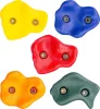 Hegymászókő, ST Leisure Equipment LEQ HARUKI, 5 db-os csomag, műanyag, 150 kg teherbírás, kétcsavaros rögzítés