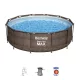 Bestway Steel Pro Max Rattan 3,66 m x 100 cm medence szett (56709)