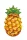 BESTWAY, 43310 pihenőmatrac, Pineapple, 174 x 96 cm
