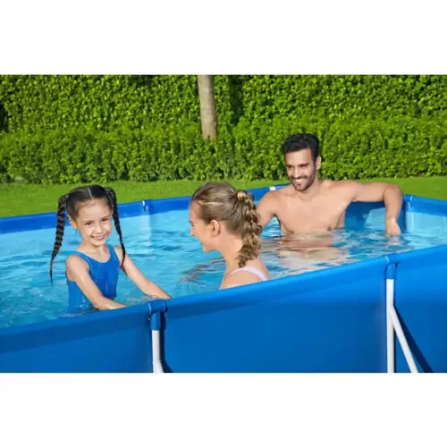 BESTWAY Steel Pro csővázas medence, 300 x 201 x 66 cm, tartozékok nélkül, DuraPlus oldalfalak (56404)