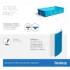 BESTWAY Steel Pro csővázas medence, 300 x 201 x 66 cm, tartozékok nélkül, DuraPlus oldalfalak (56404)