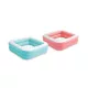INTEX 57100, Play box, felfújható sokszínű gyermekmedence, 0,86 x 0,86 x 0,25 m