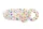 INTEX 59460, Just so fruity, felfújható gyemekmedence kerékkel és labdával, 1,22 x 0,25 m