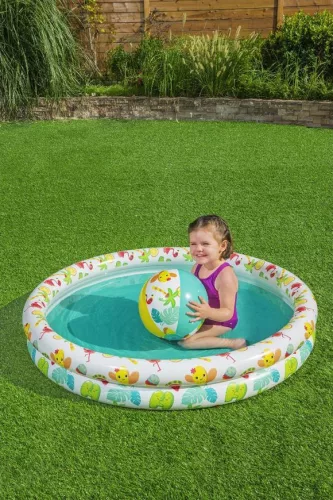 BESTWAY medence, 51124, Play Pool Set, 1,22x0,20 m