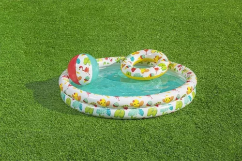 BESTWAY medence, 51124, Play Pool Set, 1,22x0,20 m