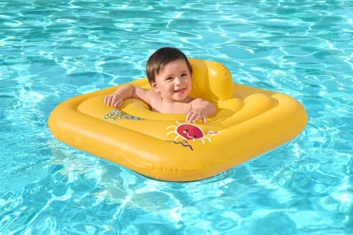 BESTWAY úszógumi, 32050, Baby support, gyermek, felfújható, négyzet alakú, 76 cm