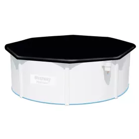   Medence védőtakaró, BESTWAY FlowClear, fekete, 3,96 mm (58292)