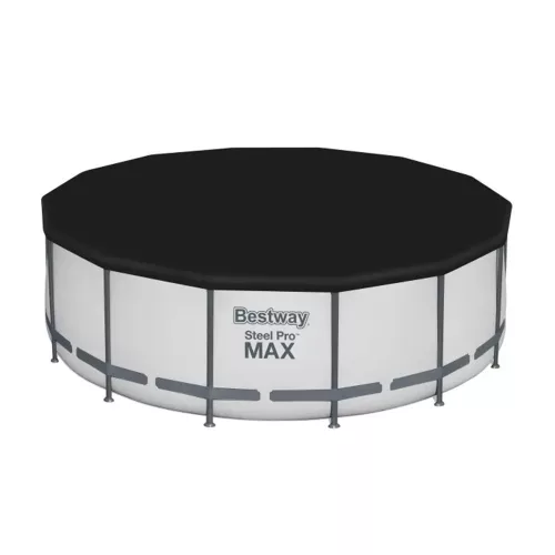 Medence védőtakaró, BESTWAY FlowClear, fekete, 3,96 mm (58292)