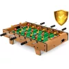 Csocsóasztal, Neo-Sport NS-436, zöld, 51 x 29,5 x 12 cm, hordozható, 18 játékos, 2 labda, 6 krómozott rúd, csúszásgátló fogantyúk, kézi számláló