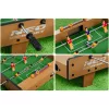 Csocsóasztal, Neo-Sport NS-436, zöld, 51 x 29,5 x 12 cm, hordozható, 18 játékos, 2 labda, 6 krómozott rúd, csúszásgátló fogantyúk, kézi számláló