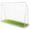 Futballkapu, Neo-Sport, 245 x 155 x 80 cm, PE háló, fém váz, időjárásálló, célzó ponyvával, rögzítővel, szerszám nélkül szerelhető
