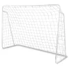 Futballkapu, Neo-Sport, 245 x 155 x 80 cm, PE háló, fém váz, időjárásálló, célzó ponyvával, rögzítővel, szerszám nélkül szerelhető