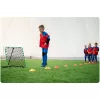 Visszapattanó futball edzőkapu, Neo-Sport, 100 x 100 cm, zöld keret, fekete PE háló, fém váz, időjárásálló, 4 db rögzítő