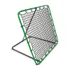 Visszapattanó futball edzőkapu, Neo-Sport, 120 x 120 cm, zöld keret, fekete PE háló, fém váz, időjárásálló, 4 db rögzítő