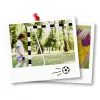 Futballkapu, Neo-Sport NS-460, 300 x 160 x 90 cm, fekete-fehér, fehér PE háló, fém váz, időjárásálló, keretvédő fedéllel, szerszám nélkül összeszerelhető
