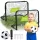 Futballkapu szett, Neo-Sport NS-461, 60 x 45 x 25 cm, 2 db, beltéri-kültéri, hordozható, PE háló, labdával és pumpával