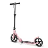 Klasszikus roller, SOKE City, rózsaszín, összecsukható, 20 cm 88A PU kerekek, ABEC-9 csapágy, kézi és lábfék, állítható magasság, maximum 100 kg