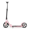 Klasszikus roller, SOKE City, rózsaszín, összecsukható, 20 cm 88A PU kerekek, ABEC-9 csapágy, kézi és lábfék, állítható magasság, maximum 100 kg