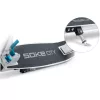 Klasszikus roller, SOKE City, fehér, összecsukható, 20 cm 88A PU kerekek, ABEC-9 csapágy, kézi és lábfék, állítható magasság, maximum 100 kg