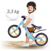 Kétkerekű futóbicikli, Ricokids Funnu, világoskék, magnézium váz, EVA habkerekek 29 cm, állítható ülésmagasság 35-42 cm, gumírozott markolatok ütközőkkel, könnyű (TE760505)