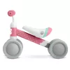 Háromkerekű futóbicikli, Ricokids, rózsaszín, EVA habkerekek 15 cm, acél váz, kormányfordulás határoló, gumírozott markolat, 12 hónapos kortól