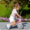 Háromkerekű futóbicikli, Ricokids, rózsaszín, EVA habkerekek 15 cm, acél váz, kormányfordulás határoló, gumírozott markolat, 12 hónapos kortól