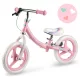 Kétkerekű futóbicikli, Ricokids Fun Adventure, rózsaszín, acél váz, EVA hab kerekek 29 cm, állítható ülésmagasság 32-42 cm, hátsó fék, ultrakönnyű (TE760801)